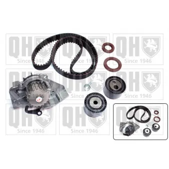 Pompe à eau + kit de courroie de distribution QUINTON HAZELL QBPK2440