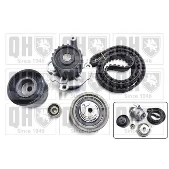 Pompe à eau + kit de courroie de distribution QUINTON HAZELL QBPK2691