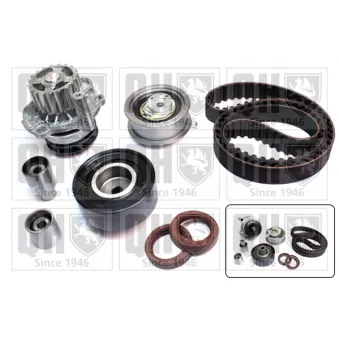 Pompe à eau + kit de courroie de distribution QUINTON HAZELL QBPK2700