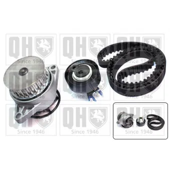 Pompe à eau + kit de courroie de distribution QUINTON HAZELL QBPK2910