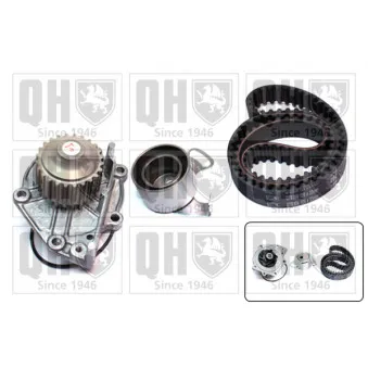 Pompe à eau + kit de courroie de distribution QUINTON HAZELL QBPK3530