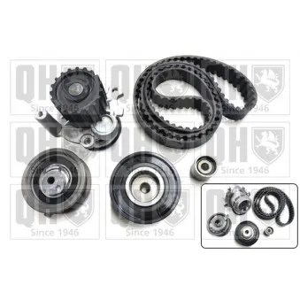 Pompe à eau + kit de courroie de distribution QUINTON HAZELL QBPK4380
