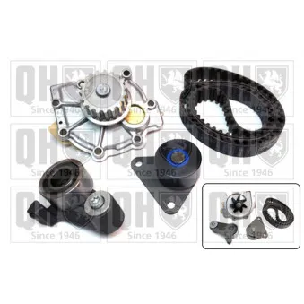 Pompe à eau + kit de courroie de distribution QUINTON HAZELL QBPK4570