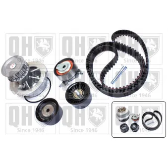 Pompe à eau + kit de courroie de distribution QUINTON HAZELL QBPK5790