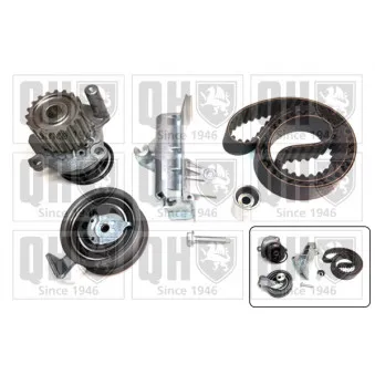 Pompe à eau + kit de courroie de distribution QUINTON HAZELL QBPK5834