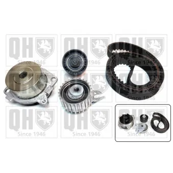 Pompe à eau + kit de courroie de distribution QUINTON HAZELL QBPK5870