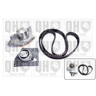 Pompe à eau + kit de courroie de distribution QUINTON HAZELL QBPK5900