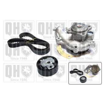 Pompe à eau + kit de courroie de distribution QUINTON HAZELL QBPK6190