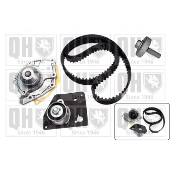Pompe à eau + kit de courroie de distribution QUINTON HAZELL QBPK6320