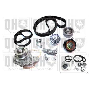 Pompe à eau + kit de courroie de distribution QUINTON HAZELL QBPK6340