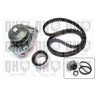 Pompe à eau + kit de courroie de distribution QUINTON HAZELL QBPK6490