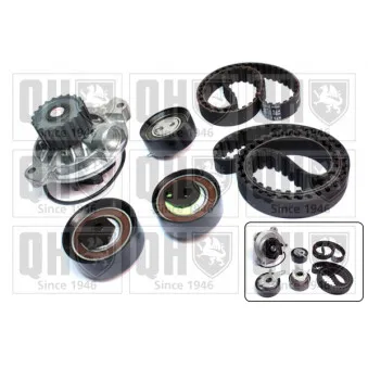 Pompe à eau + kit de courroie de distribution QUINTON HAZELL QBPK6500
