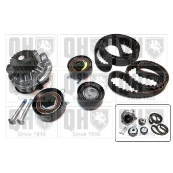 Pompe à eau + kit de courroie de distribution QUINTON HAZELL QBPK6510