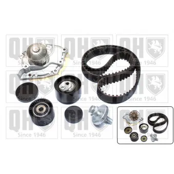 Pompe à eau + kit de courroie de distribution QUINTON HAZELL QBPK6760
