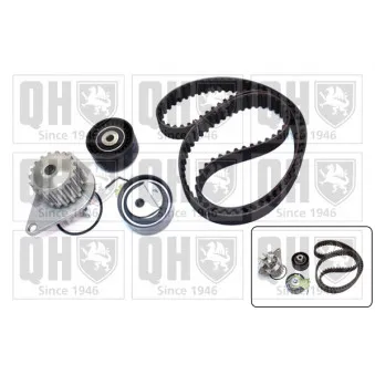 Pompe à eau + kit de courroie de distribution QUINTON HAZELL QBPK7010