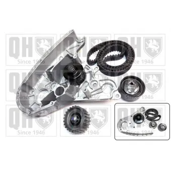 Pompe à eau + kit de courroie de distribution QUINTON HAZELL QBPK7060