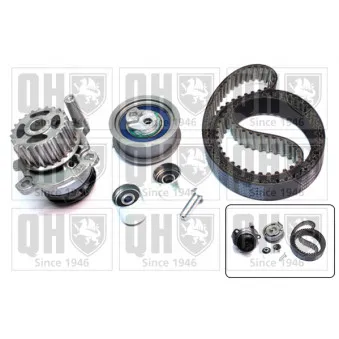 Pompe à eau + kit de courroie de distribution QUINTON HAZELL QBPK7080