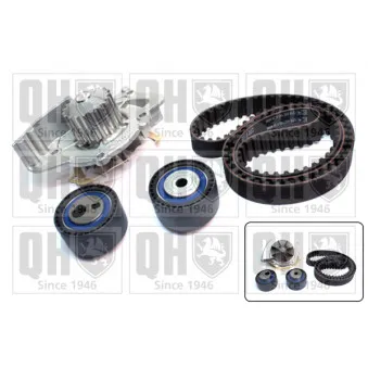 Pompe à eau + kit de courroie de distribution QUINTON HAZELL QBPK7540