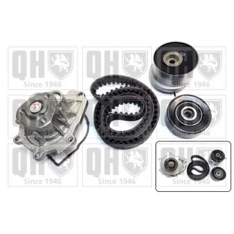 Pompe à eau + kit de courroie de distribution QUINTON HAZELL QBPK7560