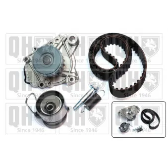 Pompe à eau + kit de courroie de distribution QUINTON HAZELL QBPK7590