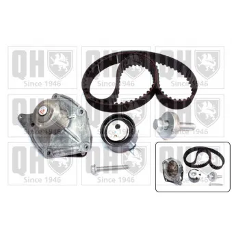 Pompe à eau + kit de courroie de distribution QUINTON HAZELL QBPK7641