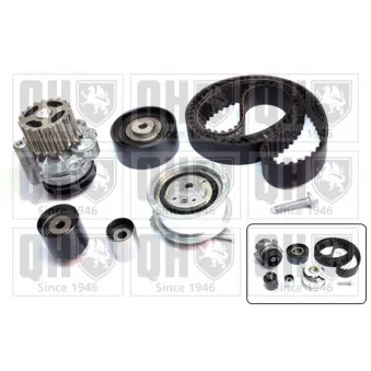Pompe à eau + kit de courroie de distribution QUINTON HAZELL QBPK7660