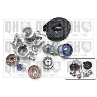Pompe à eau + kit de courroie de distribution QUINTON HAZELL QBPK7721
