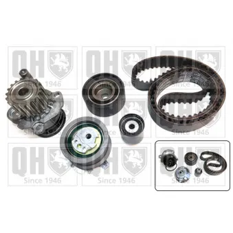 Pompe à eau + kit de courroie de distribution QUINTON HAZELL QBPK7763