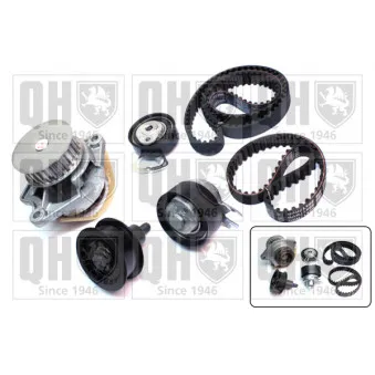 Pompe à eau + kit de courroie de distribution QUINTON HAZELL QBPK7770