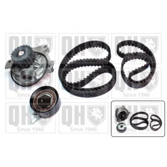 Pompe à eau + kit de courroie de distribution QUINTON HAZELL QBPK8070