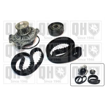 Pompe à eau + kit de courroie de distribution QUINTON HAZELL QBPK8080