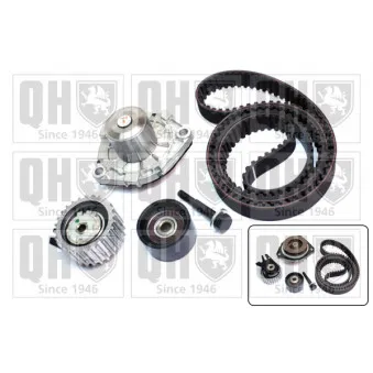 Pompe à eau + kit de courroie de distribution QUINTON HAZELL QBPK8670