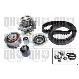 Pompe à eau + kit de courroie de distribution QUINTON HAZELL QBPK8691
