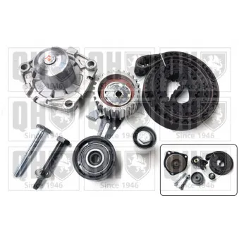 Pompe à eau + kit de courroie de distribution QUINTON HAZELL QBPK8750