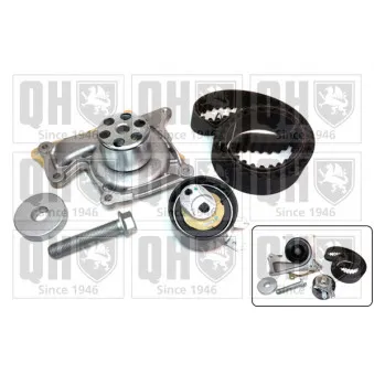 Pompe à eau + kit de courroie de distribution QUINTON HAZELL QBPK8910