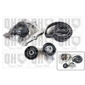 Pompe à eau + kit de courroie de distribution QUINTON HAZELL QBPK8940