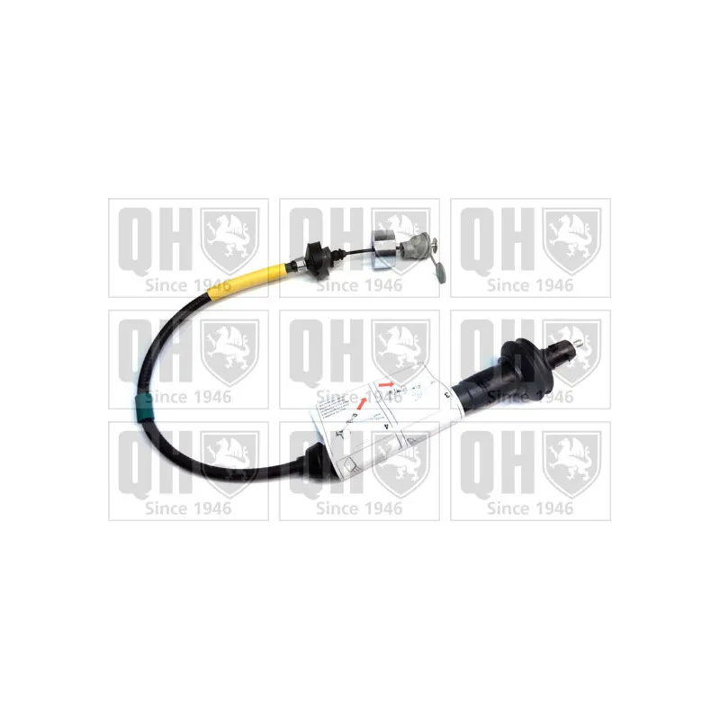 Tirette à câble, commande d'embrayage QUINTON HAZELL QCC2027