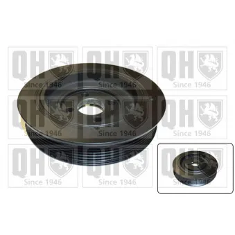 Poulie, vilebrequin QUINTON HAZELL QCD9