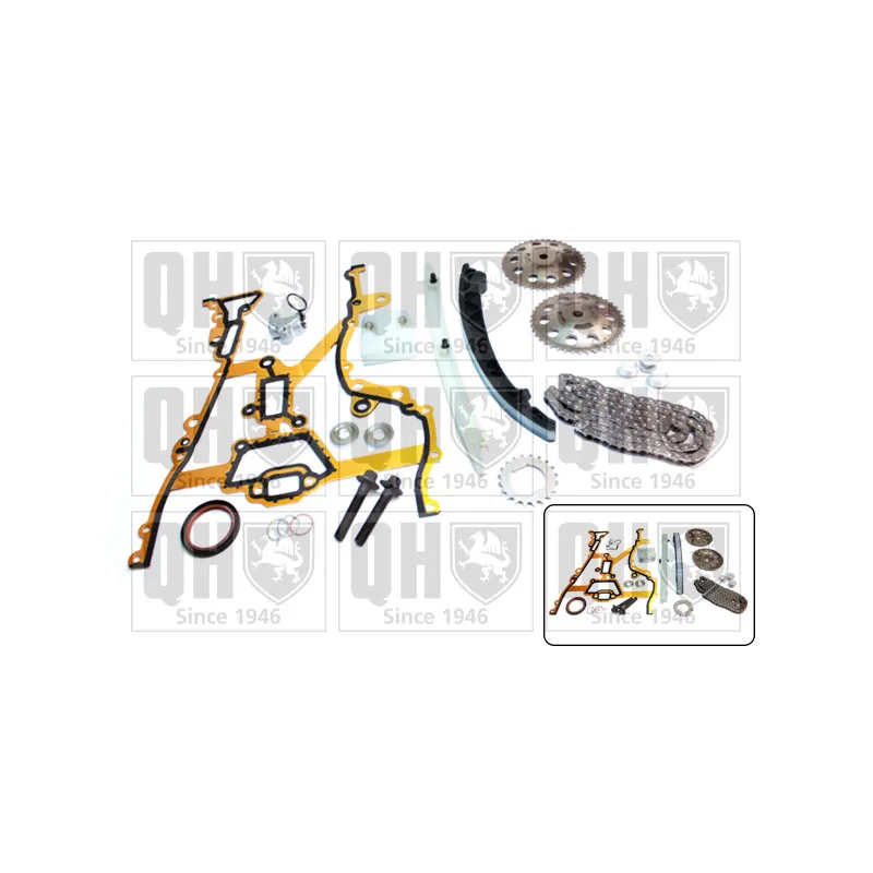 Kit de distribution par chaîne QUINTON HAZELL QCK104