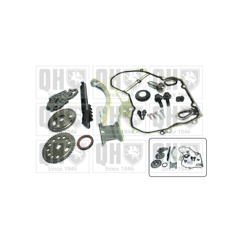 Kit de distribution par chaîne QUINTON HAZELL QCK109