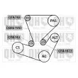 Jeu de courroies trapézoïdales à nervures QUINTON HAZELL QDK66 - Visuel 2