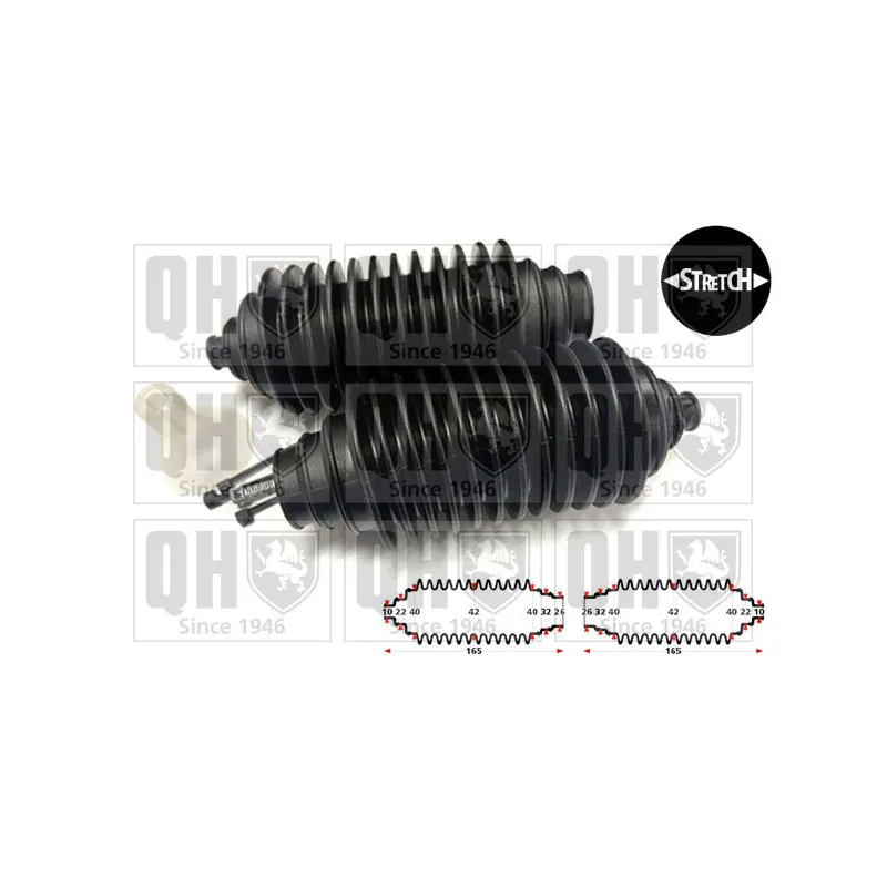 Joint-soufflet, direction universel QUINTON HAZELL QG2100