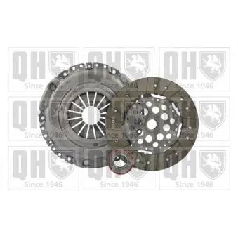 Kit d'embrayage QUINTON HAZELL QKT2341AF