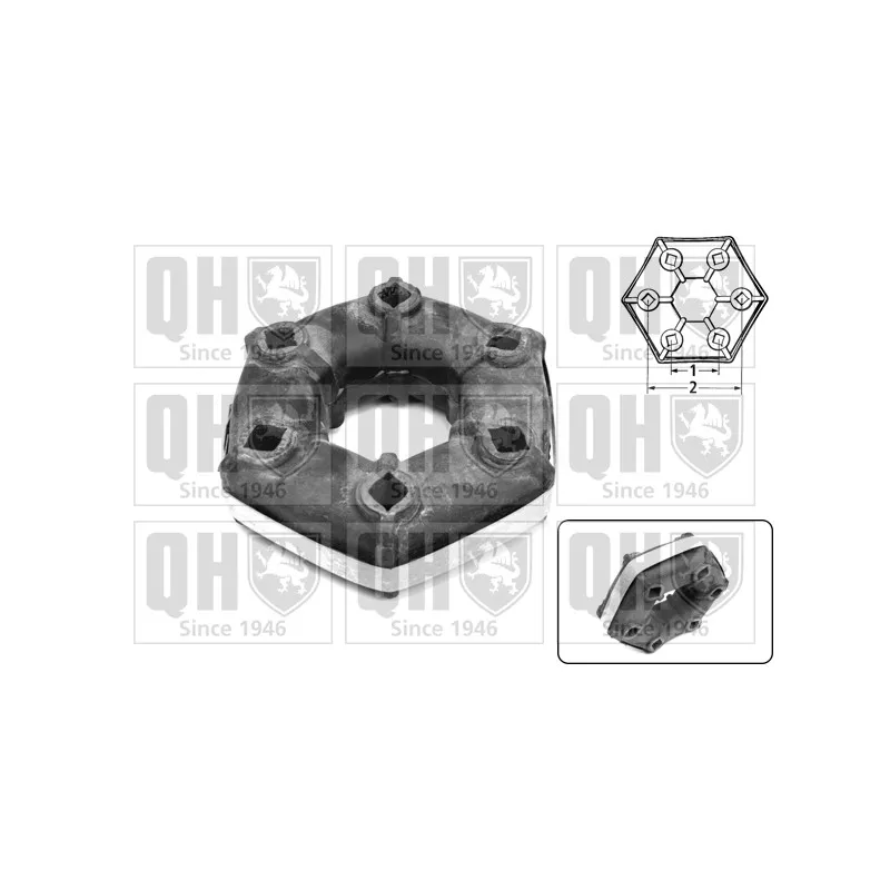 Joint, arbre longitudinal QUINTON HAZELL QL9000