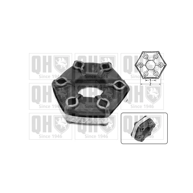 Joint, arbre longitudinal QUINTON HAZELL QL9500
