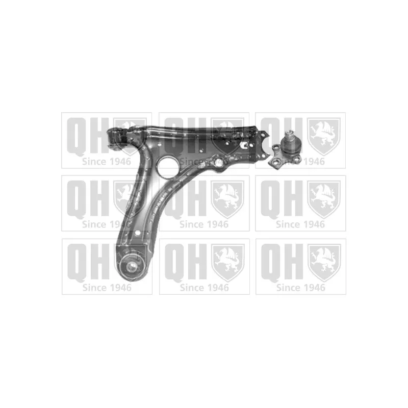 Triangle ou bras de suspension (train avant) QUINTON HAZELL QSA412S