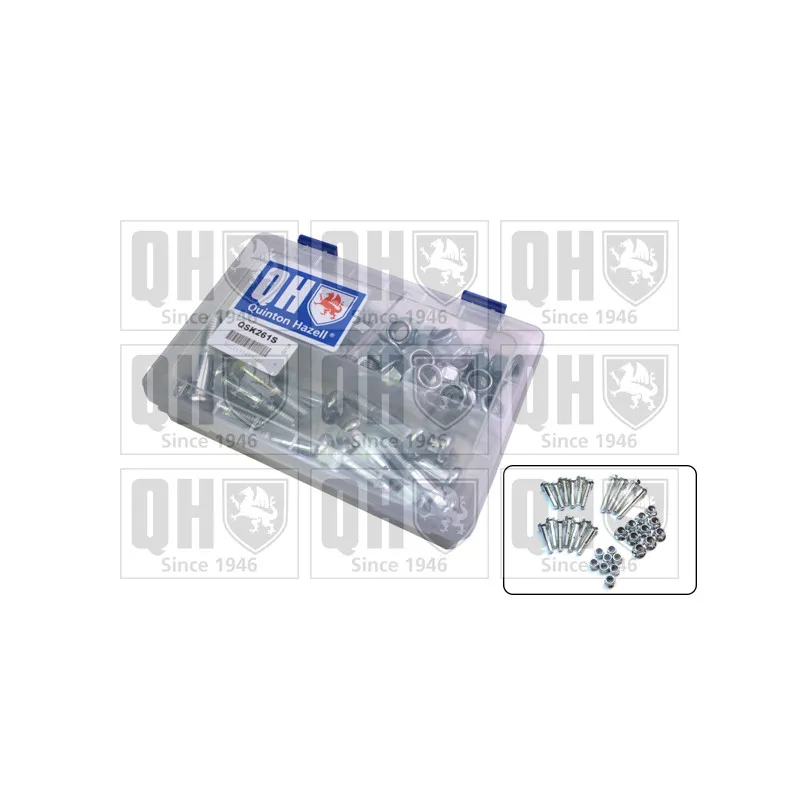 Kit de vis de serrage, suspension articulée/rotule de suspion QUINTON HAZELL QSK261S