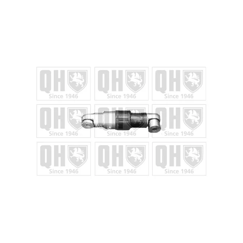 Amortisseur de vibrations, courroie trapézoïdale à nervures QUINTON HAZELL QTA1051H