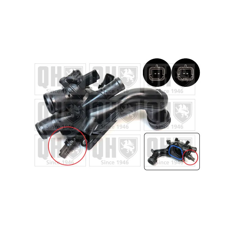 Thermostat, liquide de refroidissement QUINTON HAZELL QTH954K