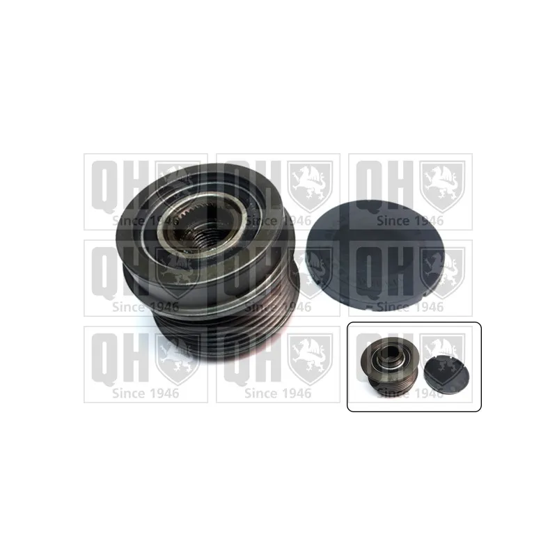 Poulie roue libre, alternateur QUINTON HAZELL QTR103